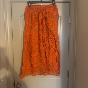 Free People Orange pants